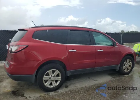 2014 Chevrolet Traverse Lt z USA, uszkodzony, nr VIN 1GNKVHKD0EJ273229
